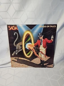 Saga: Heads or Tales - US 1983 Portrait LP - Picture 1 of 6