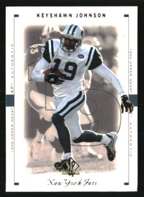 Keyshawn Johnson 1999 SP Authentic #59 FOOTBALL Card - Image 1 of 2