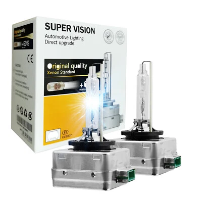 2X NEW D3S 35W 66340HBI 42403 OEM HID Xenon Headlight Direct Replacement Bulbs - Image 1 of 4