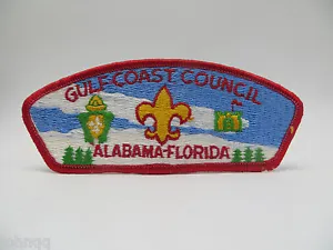 Boy Scout BSA CSP Patch - Gulf Coast Council Alabama - Florida - Picture 1 of 1