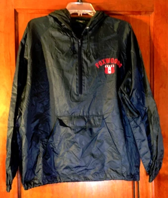 Chaqueta cortavientos Foxwoods Resort Casino vintage años 90 pista 1/4 cremallera mediana/pequeña Foto 1 de 4