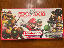 Monopoly Nintendo Collectors Edition, Mario and Luigi cover, 6 Pewter Tokens NIB