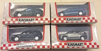BMW X5 - set di 4 mod. - pullback  1/64 ca (diecast-metal) Kinsmart - Immagine 1 di 4