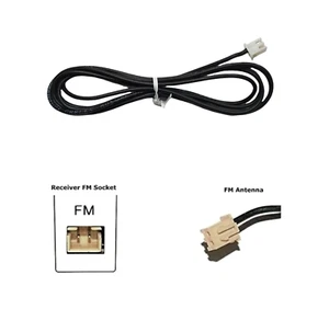 2 PIN Antenna FM Aerial For Sony Audio Receiver Systems - Picture 1 of 3