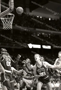 Michael Jordan vs Larry Bird NBA Basketball 1986-87 Original 35mm Negativ - Bild 1 von 2