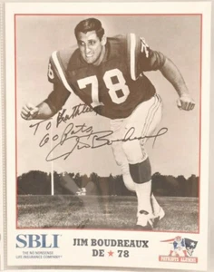 Foto firmada de Jim Boudreaux - Imagen 1 de 3