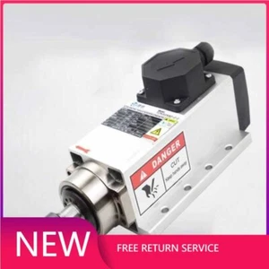 Motore mandrino 2,2KW 220V raffreddato ad aria ER20 400Hz per macchina incisione CNC - Foto 1 di 5