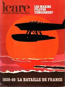 ICARE 60 DUNKIRK WW2 BATTLE OF FRANCE_FRENCH AERONAVALE 1912-1940_SUBMARINE SURC - Bild 1 von 3