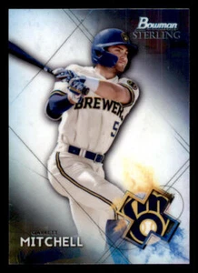 2021 Bowman Sterling Prospects #BSP38 Garrett Mitchell - Picture 1 of 2