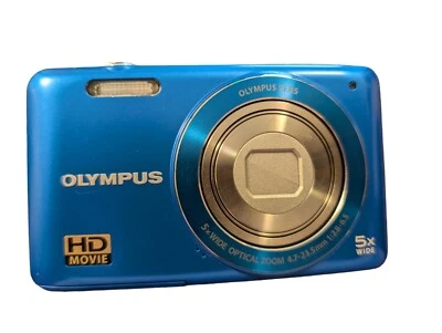 Olympus Digital Camera VG-120 14.0MP Blue Tested -  - Image 1 of 4