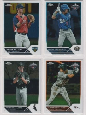 2023 Topps Pro Debut Baseball CHROME BASE PDC1-200 Pick A Player You Choose - Image 1 of 2