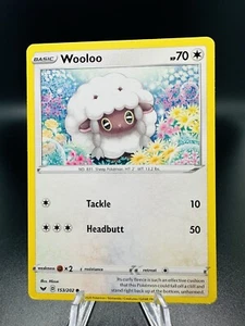 Pokemon TCG - Wooloo 153/202 - Sword & Shield 2020 - Picture 1 of 2