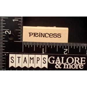 DIE KATZEN SCHLAFANZUG Stempel 3-4215 PRINZESSIN WORT NAME FEE FANTASY #W01 - Bild 1 von 2