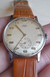 Rare Watch Solvil 17j. WW 2,Vintage,Working Swiss Made. Original.Video - Picture 1 of 19