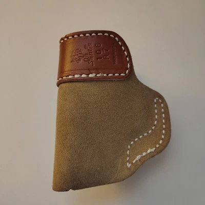 DeSantis Sof-Tuck Kimber Solo 9 毫米/尺寸 P938 皮套-右手-106NAX3Z0 — 第 1/4 张图片