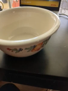 Corning Corelle Coordinates Stoneware Abundance Fruit 3 Qt Mixing Serving Bowl - Picture 1 of 4