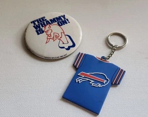 Buffalo Bills Vintage - ¡El Whammy está encendido!  Llavero Pin y Goma Bills - Imagen 1 de 2