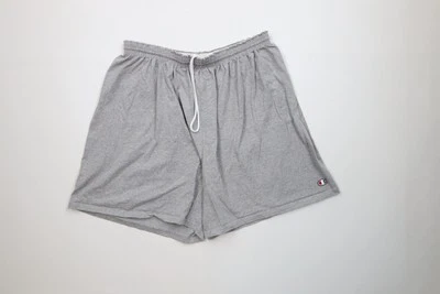 Vintage 90s Champion Mens 2XL XXL Classic Logo Above Knee Shorts Heather Gray - Image 1 of 4
