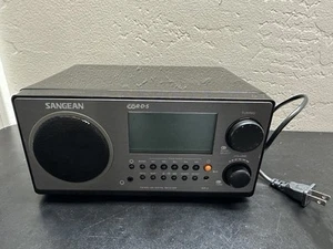 Sangean Radio WR-2 AM / FM-RDS Digital Tuning Receiver Black Tested Good - Picture 1 of 7