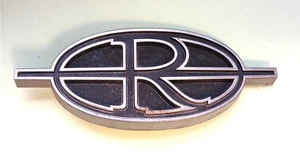 Vintage Buick Riviera 71-72 Grille or Trunk Emblem Metal Original 1237433 - Picture 1 of 3