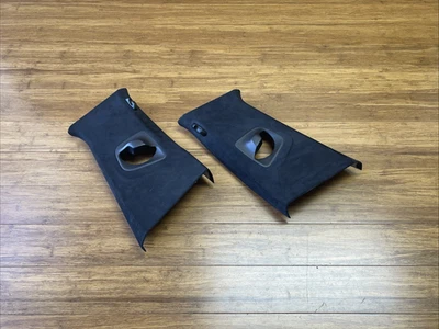 BMW M5 F90 2017-2023 pilar B moldura lado izquierdo y derecho Alcantara juego de 2 OEM Foto 1 de 4