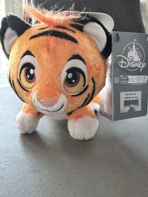 Disney Parks Disney Store- Aladdin Princess Jasmine Rajah Cute Cuddly Plush 13cm - Image 1 of 4