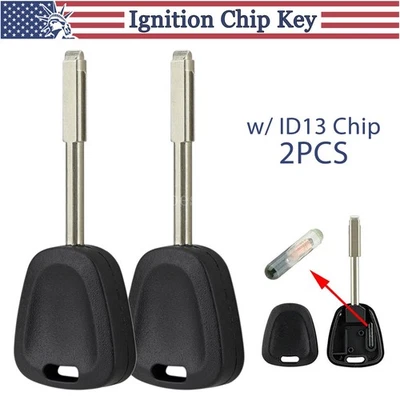 2 Llavero transpondedor de encendido para Jaguar XJR XJS XK8 XKR hoja sin cortar chip ID13 Foto 1 de 4