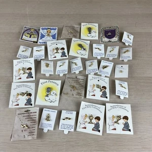 30 Religious Pins Christian Cross Footprint in the sand communion Angel + - Picture 1 of 10