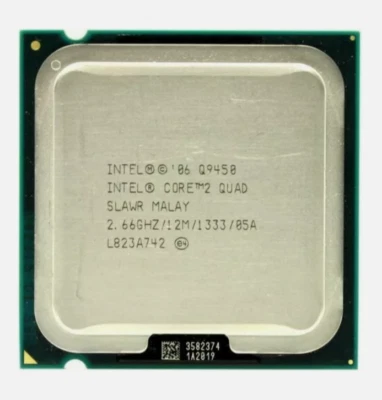 Intel Core 2 Quad Q9450 2.66GHz Quad-Core (BX80569Q9450A) Processor - Image 1 of 4
