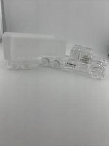 RARE Nachtmann Crystal Semi Truck USA Model Germany Flosche Bamberg 1982 - Picture 1 of 6