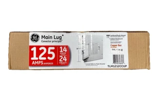 GE TLM1212CCUP 125 Amp 14-Space 24-Circuit Indoor Main Lug Circuit Breaker Panel - Picture 1 of 3