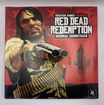 Red Dead Redemption Original Soundtrack Clear Red 2x 12” Vinyl 2010 SEALED Foto 1 de 4