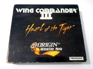 WING COMMANDER III 3 HEART OF THE TIGER (4x CD) jeu PC DOS game FRENCH version - Bild 1 von 5