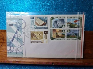 First Day Cover 📮 1973 (6 stamps) Project Official 📮Papua New Guinea - Picture 1 of 2