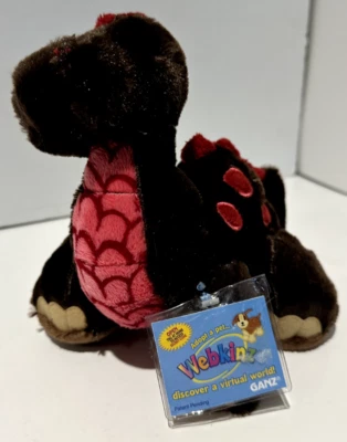 Ganz Webkinz Cocoa Dinosaur HM338 NWT Sealed Code Prehistoric Brontosaurus - Image 1 of 4