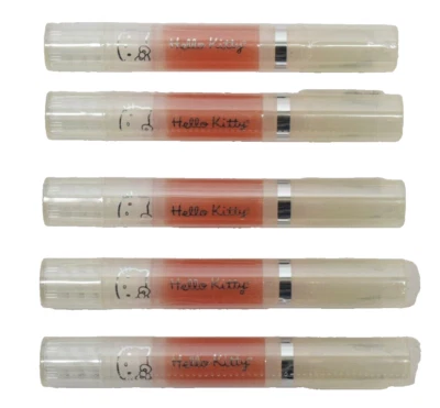 Brillo de labios Hello Kitty Sanrio Sephora pastel de melocotón brillo rosa brillante 5 un. Foto 1 de 4