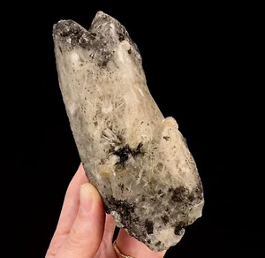Rohe Hexen fingerquarz Kristall - Steine Mineralien, Wohnkultur einzigartiges Geschenk 53327 - Bild 1 von 4