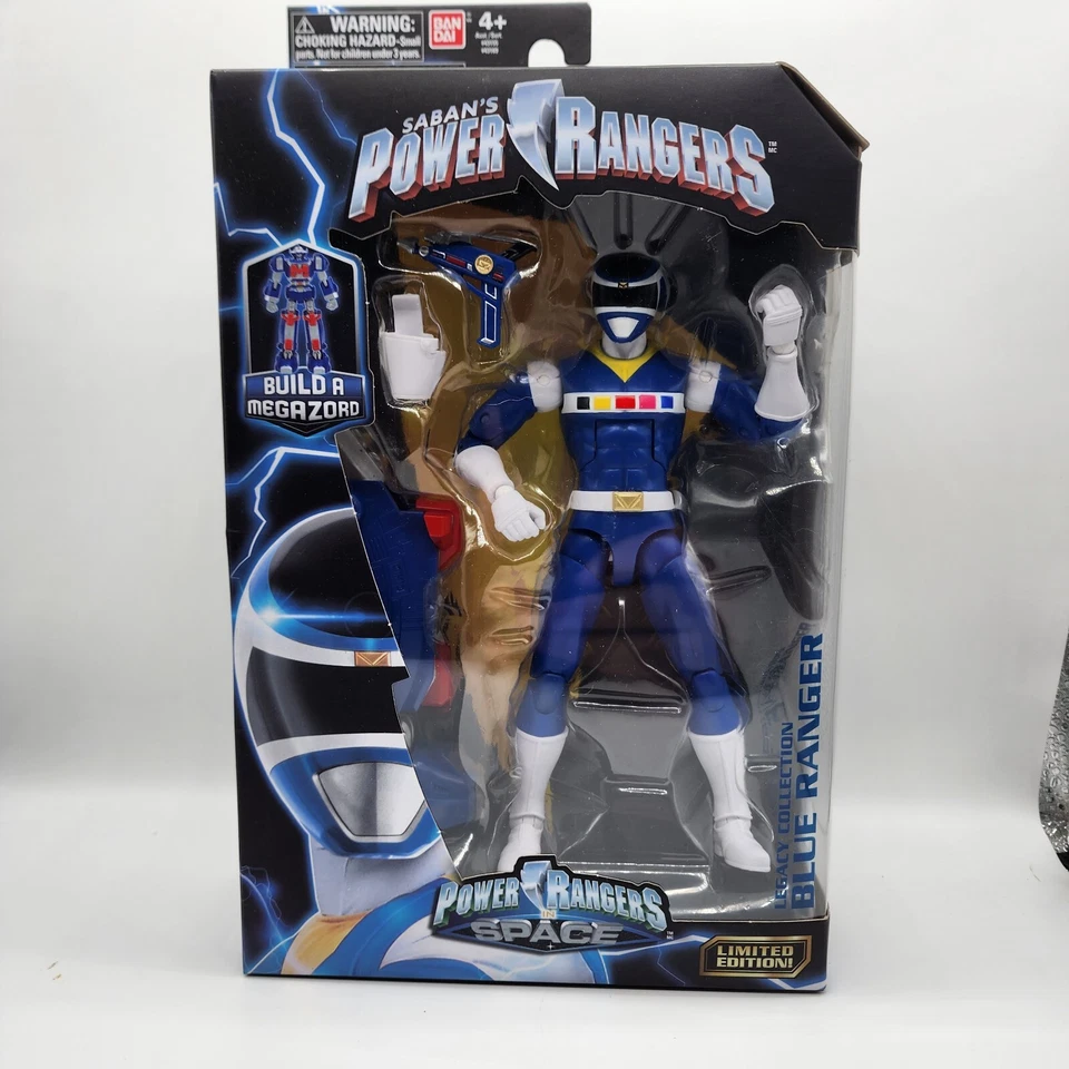 Power Rangers Legacy 6 Inch Figure Astro Megazord - Blue Ranger Space