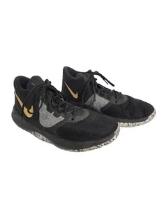 Nike Air Precision II Men's Size 10.5 Black Gold #AA7069-090 Basketball Shoes - Picture 1 of 17