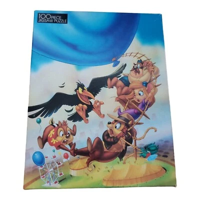 Vintage Golden Disney Chip n Dale Rescue Rangers Puzzle 100 pieces chipmunks - Image 1 of 4