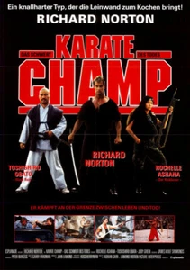 Karate Champ - Das Schwert des Todes ORIGINAL A1 Kinoplakat Richard Norton - Imagen 1 de 1