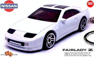 🎁 🔴 🆕 LLAVERO RARO BLANCO NISSAN 300ZX FAIRLADY Z CUSTOM Ltd.💕GRAN REGALO💕🎁 Foto 1 de 4