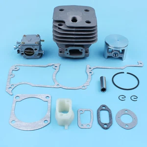 52mm Nikasil Cylinder Piston Carburetor Kit for Husqvarna 268 272 272K 272XP 61 - Afbeelding 1 van 6