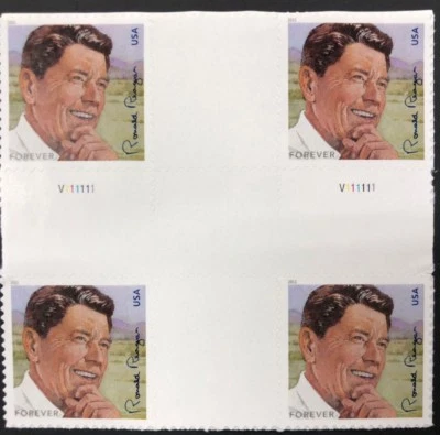 united states SC #4494 Ronald Regan position piece full set MNH - Image 1 of 3