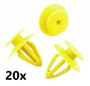 20x VW Audi Seat seat Ford Interior Plastic Trim Clips for Door Cards Mouldings - Bild 1 von 1