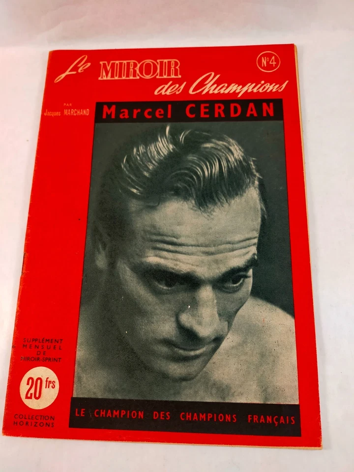 sympa livre / magazine miroir des champions marcel cerdan n°4 - Photo 1/1