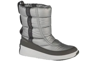 botas de nieve Mujer, Sorel Out N About Puffy Mid, gris - Imagen 1 de 4