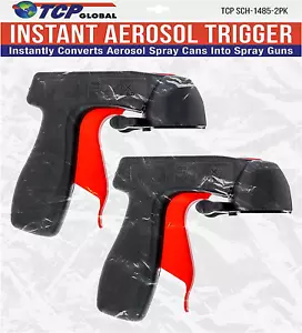 Instant Aerosol Trigger Handle (Pack of 2), Instantly Converts Spray Cans into S - Picture 1 of 12