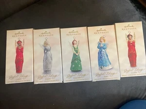 Set of 5 Hallmark Keepsake 2005 Joyful Tidings Angel Collection Ornament-Unused - Picture 1 of 19