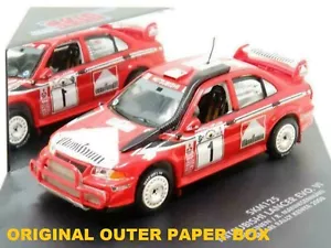 WOW EXTREM SELTEN Mitsubishi Lancer Evo 6 WRC Makinen Safari 2000 1:43 Geschwindigkeit - Bild 1 von 4